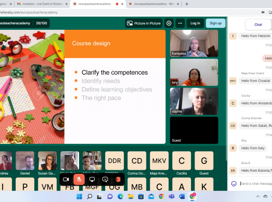 Europass Teachers Academy online conference