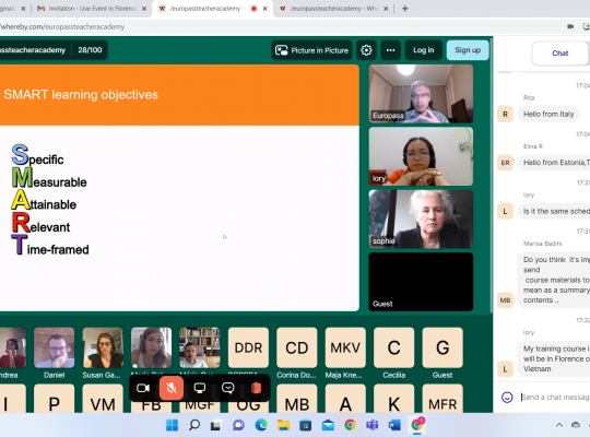 Europass Teachers Academy online conference