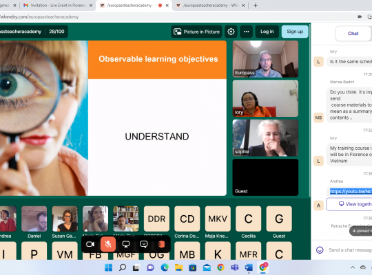 Europass Teachers Academy online conference