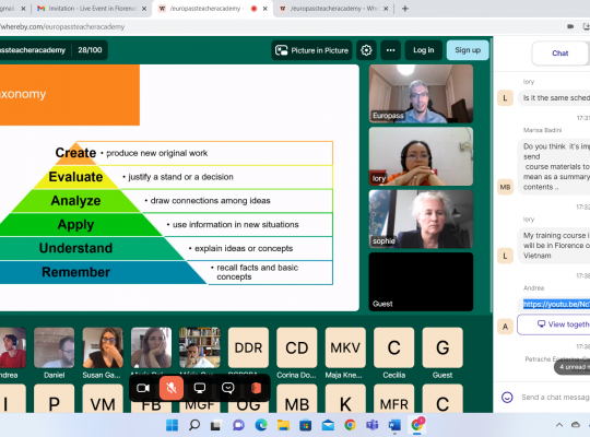 Europass Teachers Academy online conference