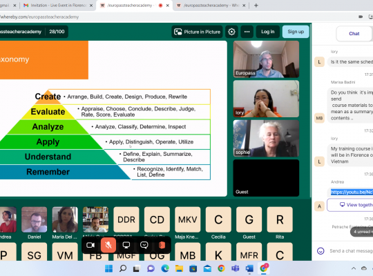 Europass Teachers Academy online conference